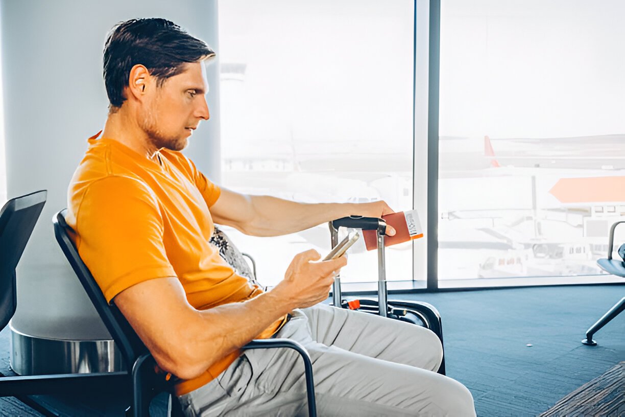 Step 1 Get Connected at the Airport (The Tourist SIM)